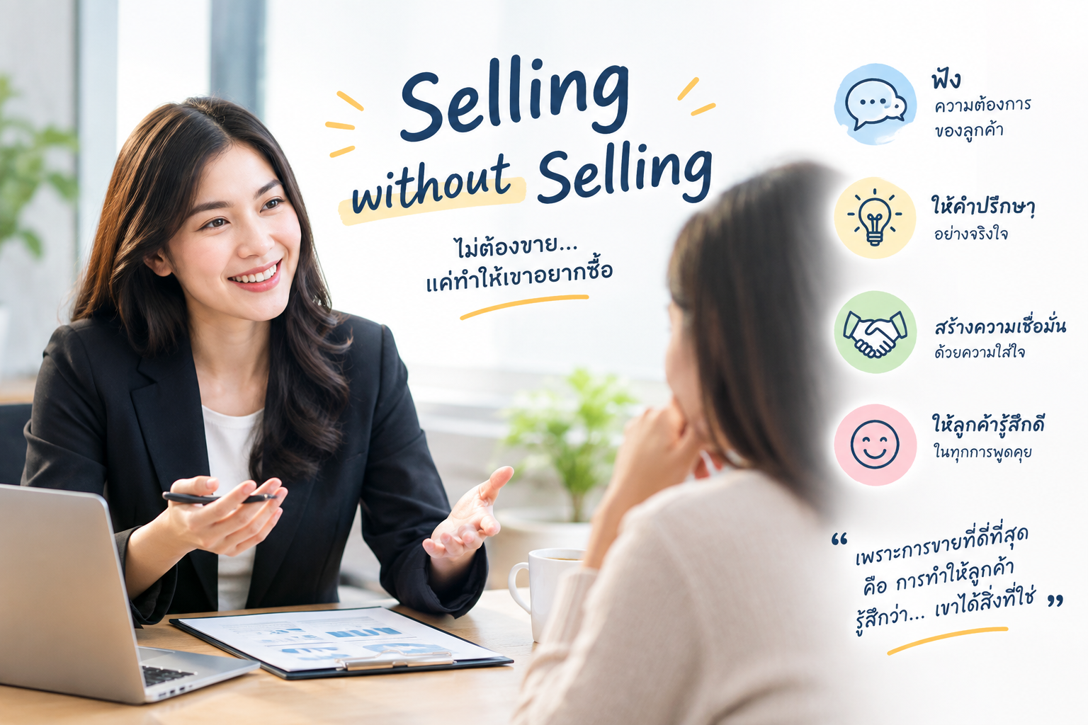 PIC Selling without Selling